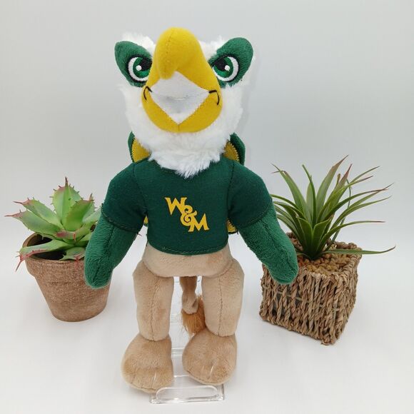 William & Mary Griffin Football 10 Inch Plush Mascot - Picture 1 of 4